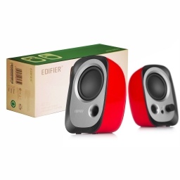 Parlantes Edifier 2.0 R12U rojo