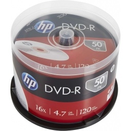 DVD-R 16X HP 120min 4.7GB