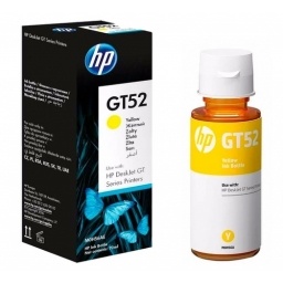 Botella Tinta HP GT52 amarillo