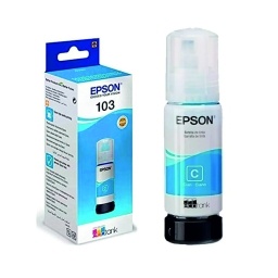 Botella Tinta Epson 103 EcoTank cyan