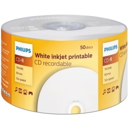 CD-R Philips 52x 80min 700mb Printable