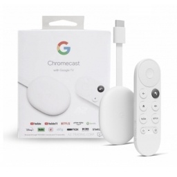 Google Chromecast con Google TV 4K blanco