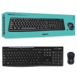 Combo Logitech MK270 teclado y mouse inalmbricos