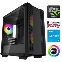 Equipo Gamer Core i5 12600KF, 32GB, 1TB NVMe, RTX 3060 12GB