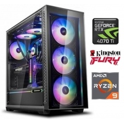 Equipo Gamer Ryzen 9 7950x, 16GB, 1TB NVMe, RTX 4070Ti Super 16GB